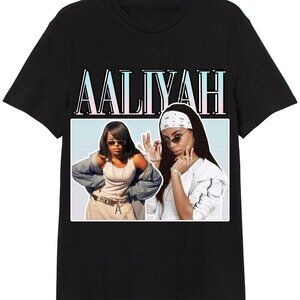 Aaliyah Graphic Tee RB Music Icon T-Shirt Hip Hop Fan Gift Unisex Shirt 17